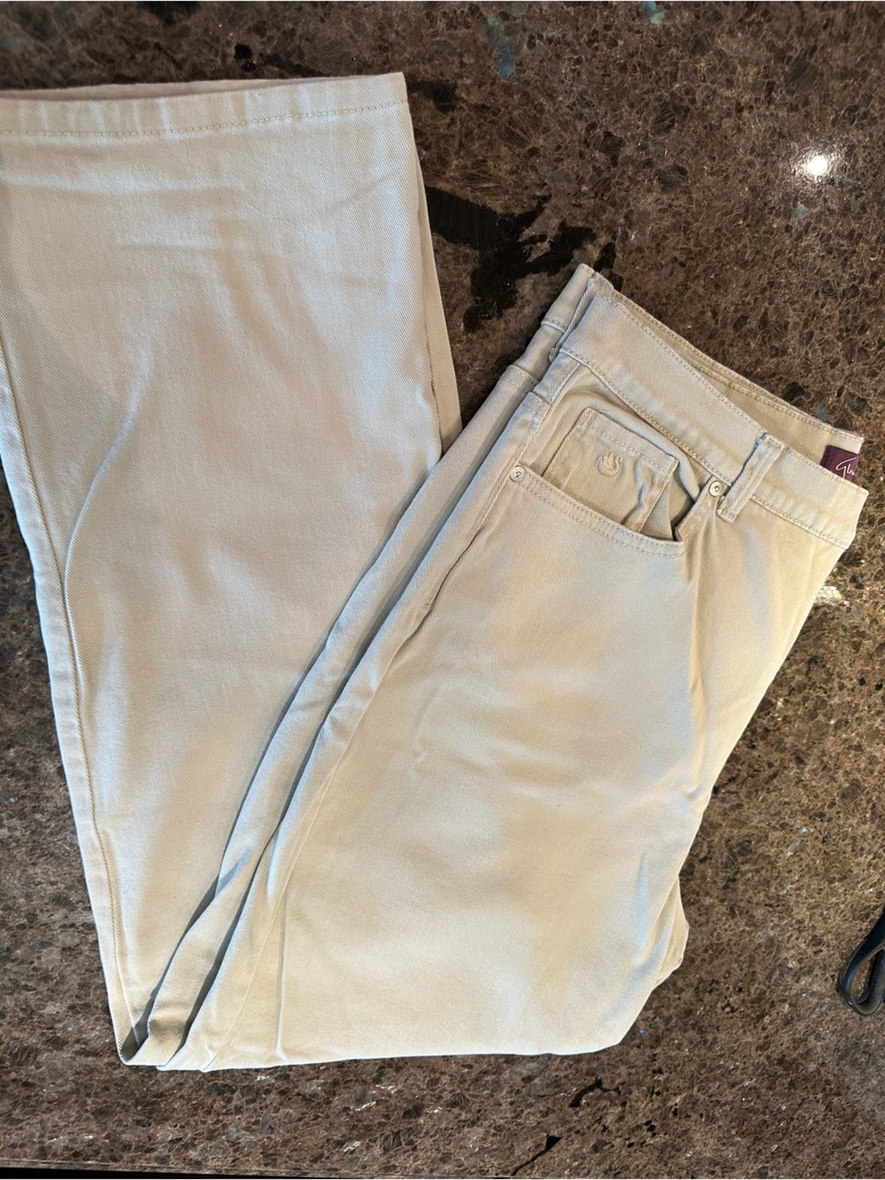 Gloria Vanderbilt Light Beige Relaxed Women’s Jeans
